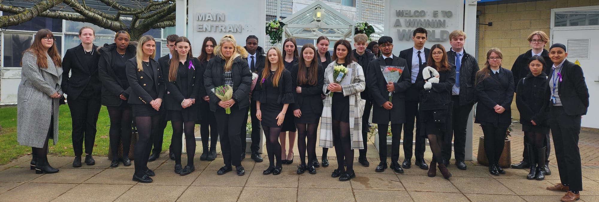 Final goodbyes to Faith - Ebbsfleet Academy