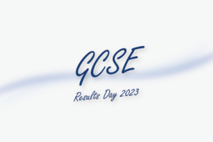 Ebbsfleet Academy logo with the text 'GCSE Results Day 2023' over the top of it